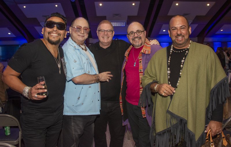 Getting ready for Runway 2026 are (l-r) Carlos Layza, William Moran, John Hogan, Francisco Danielsen and Percy VanOordt.